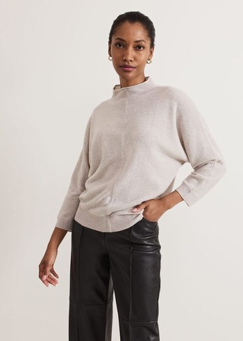 Phase Eight Layla Cashmere Knitwear Grey Canada | GDRCXA-527